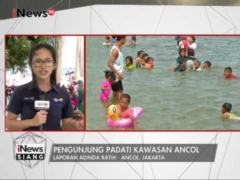 Live Report : Wisatawan padati kawasan wisata Ancol, Jakarta - iNews Siang 02/01