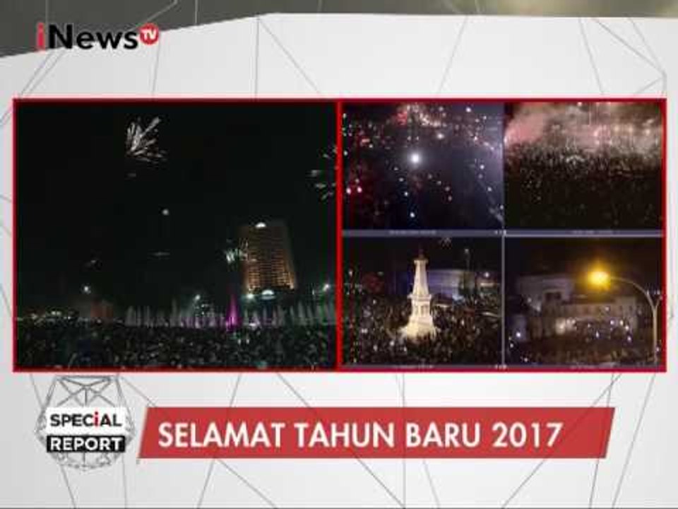 Kemeriahan tahun baru di Kota Yogyakarta, Jakarta & Bandung - Spesial Report 31/12