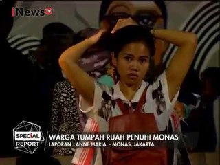Live Report : Kondisi terkini kawasan Monas sambut tahun baru 2017 - Spesial Report 31/12
