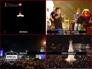 Pantauan kamera perayaan tahun baru di Kota, Jakarta & Medan - Spesial Report 31/12