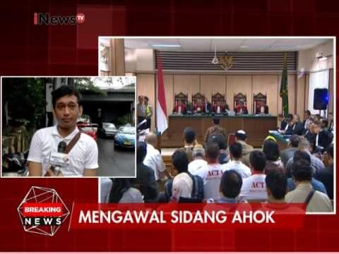Berikut tanggapan Warga soal pemindahan tempat sidang Ahok - iNews Breaking News 03/01