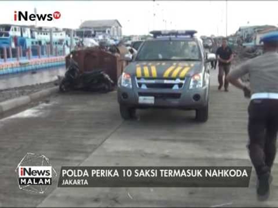 Kapolda Metro Jaya tinjau langsung kondisi fisik kapal terbakar - iNews Malam 02/01