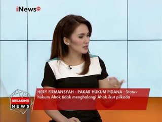 Download Video: Dialog : Status Hukum Ahok tidak menghalangi Ahok ikut Pilkada - iNews Breaking News 03/01