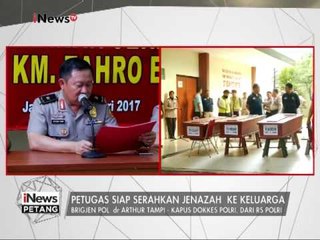 Konfrensi Pers Polri soal korban kapal terbakar yang sudah teridentifikasi - iNews Petang 03/01