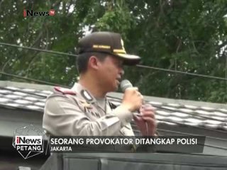 Polisi mengamankan provokator dalam keributan diluar gedung Sidang Ahok - iNews Petang 03/01