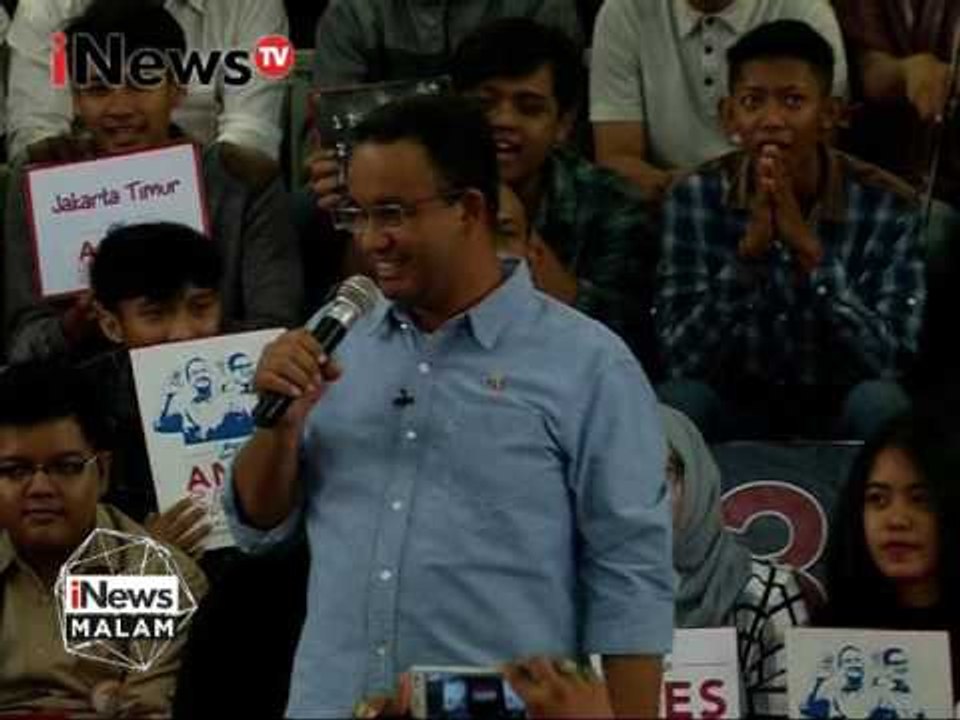 Anies-Sandi berjanji membangun stadion untuk Persija - iNews Malam 04/01