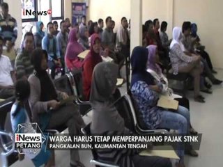 Samsat Pangkalan Bun diserbu masyarakat - iNews Petang 06/01