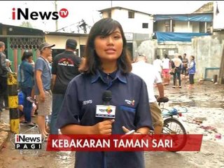 Live Report : Disa, Kebakaran Taman Sari - iNews Pagi 06/01