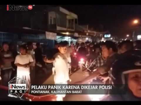 Berusaha kabur dari kejaran Polisi, Napi yang kabur tabrak warga dengan mobil - iNews Pagi 05/01