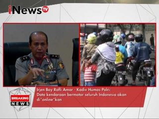 Irjen Boy Rafli : Kenaikan biaya STNK BPKB atas saran BPK - iNews Breaking News 06/01