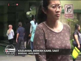 Ridwan Kamil dirawat di RS - iNews Malam 09/01