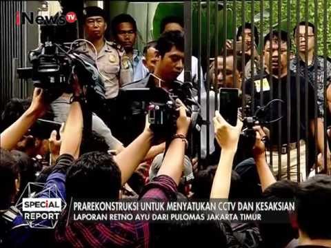 Live Report : Kondisi terkini jalannya pra rekontruksi pembunuhan Pulomas - Spesial Report 06/01