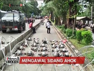 Pengamanan Sidang Ahok diperketat - iNews Siang 10/01