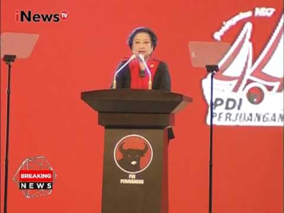 Megawati berterima kasih kepada Presiden Jokowi atas penetapan hari Pancasila - iNews 10/01