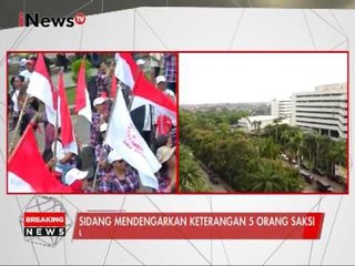 Situasi terkini ruang sidang Ahok - iNews Breaking News 10/01