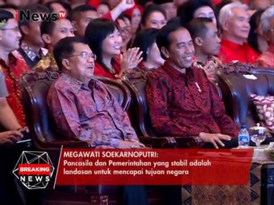 Megawati : Apapun Suku, Agama mu tetaplah jadi Indonesia - iNews Breaking News 10/01
