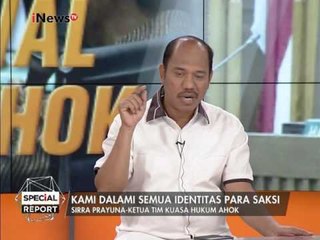 Dialog : Syamsu Hilal Kauman : Kami lihat semua video Ahok - Special Report 04/01