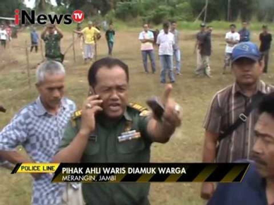 Baku hantam terjadi karena sengketa tanah - Police Line 09/01