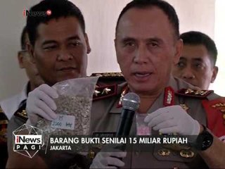 Polda Metro Jaya ungkap 7 kasus narkoba dalam 3 pekan terakhir - iNews Pagi 12/01