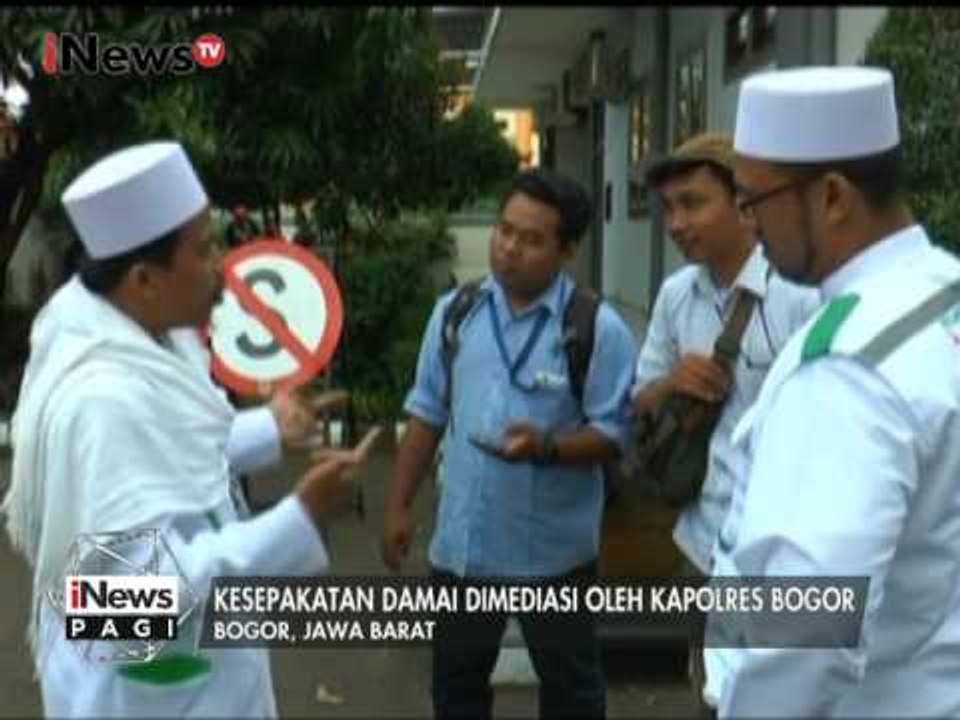 Pasca perusakan markas GMBI, FPI & GMBI sepakat damai - iNews Pagi 14/01