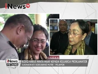 Sukamawati siap hadapi laporan Rizieq - iNews Petang 13/01