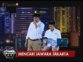 Anies : Jawaban ibu Sylvi menarik tapi tidak nyambung - iNews Pagi 14/01