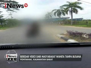 Ini dia video amatir berkendara tanpa busana - iNews Pagi 16/01