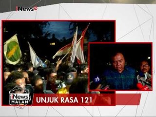Staff Kepresidenan menerima aspirasi pengunjuk rasa 121 di Istana Negara - iNews Malam 12/01