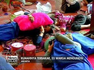 Korban kebakaran di Palmerah masih bertahan di pos pengungsian - iNews Malam 15/01