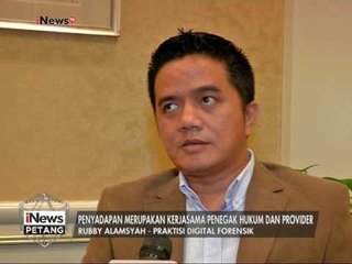 Descargar video: Rubby Alamsyah : Penyadapan merupakan kerja sama penegak hukum dan Provider - iNews Petang 04/02