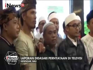 Dianggap memfitnah Pencalang adat Bali, Munarman dilaporkan ke Polisi - iNews Petang 16/01