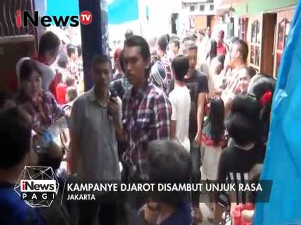 Kampanye Djarot disambut unjuk rasa - iNews Pagi 16/01