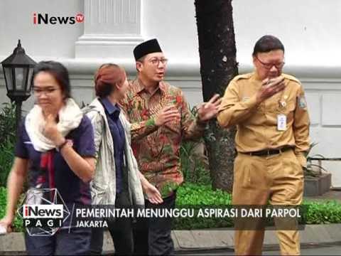 Tjahjo Kumolo : Pemerintah menunggu Aspirasi dari Parpol untuk RUU Pemilu - iNews Pagi 17/01