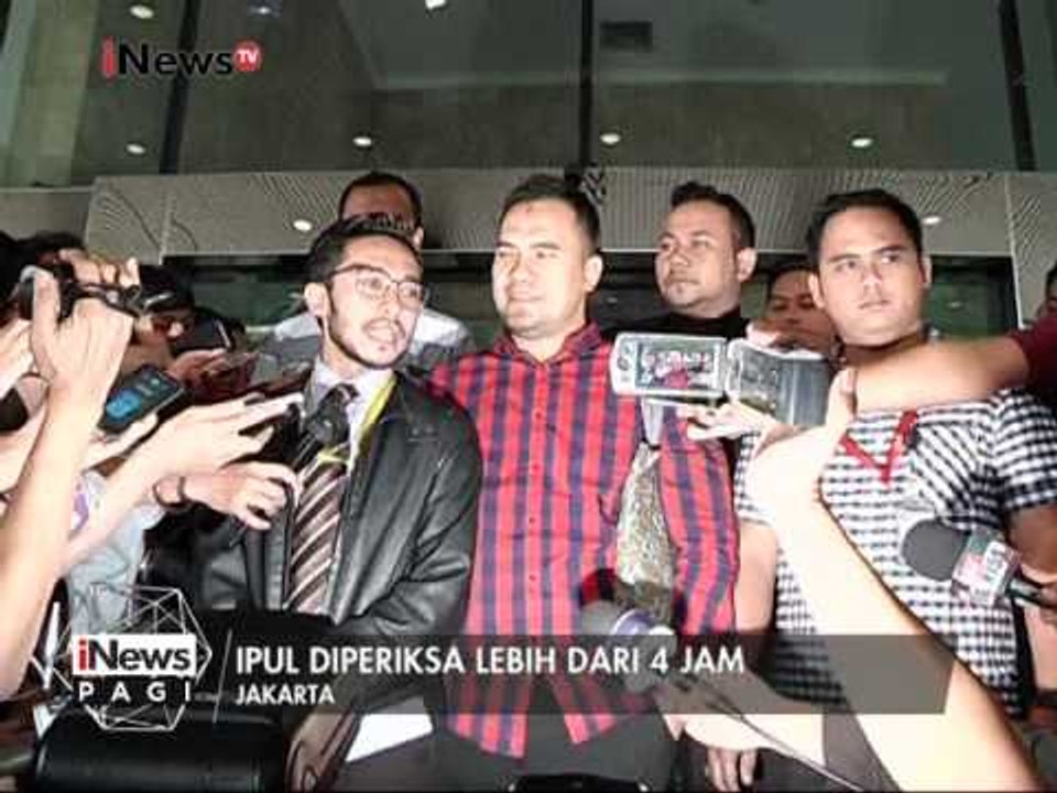 Saipul Jamil dipanggil dan diperiksa oleh KPK terkait suap - iNews Pagi 17/01