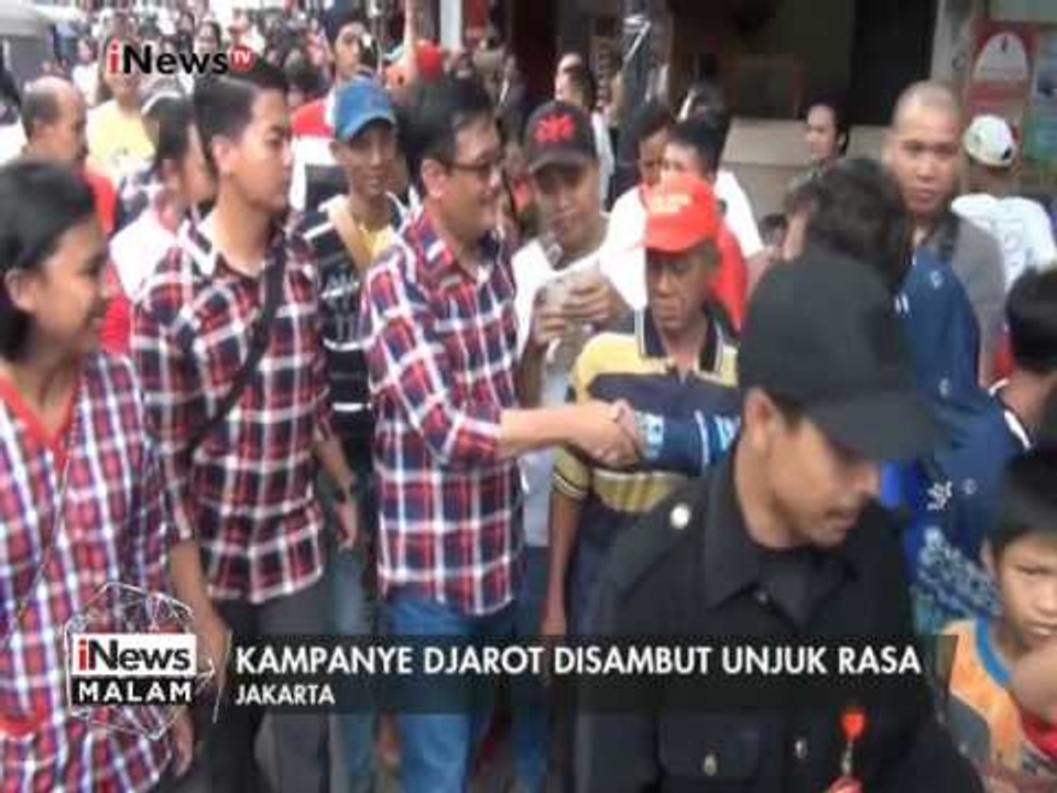 Djarot disambut Unjuk Rasa saat blusukan ke Tambora - iNews Malam 15/01