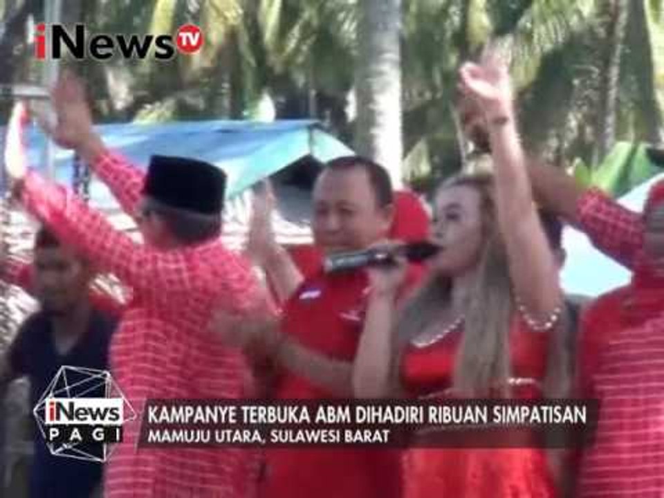 Pilkada serentak 2017, Kampanye terbuka ABM dihadiri ribuan simpatisan - iNews Pagi 18/01