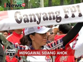 Massa pro dan kontra Ahok saling berorasi - iNews Pagi 18/01