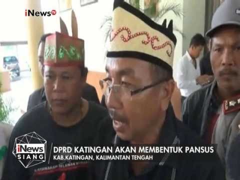 DPRD Katingan akan menggelar rapat Internal Pemakzulan Bupati Katingan - iNews Siang 17/01