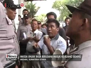 Sidang Ramadhan Pohan di Medan, diwarnai kericuhan - iNews Petang 17/01