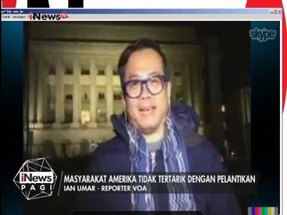 Jelang pelantikan Trump, Warga Amerika tidak tertarik dengan pelantikan - iNews Pagi 20/01