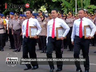 87 anggota polri mendapat penghargaan - iNews Siang 18/01