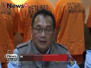 Imigrasi tangkap 15 WNA tanpa dokumen resmi - iNews Malam 18/01