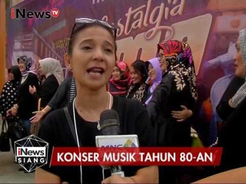 Konser Musik Tahun 80an dibanjiri penonton yang rindu masa lampau - iNews Siang 21/01