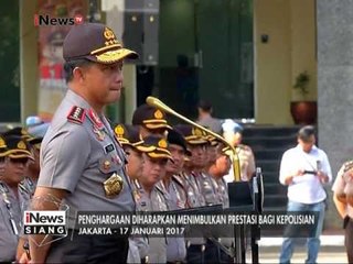87 anggota Polri mendapatkan penghargaan atas pengungkapan kasus Pulomas - iNews Siang 19/01
