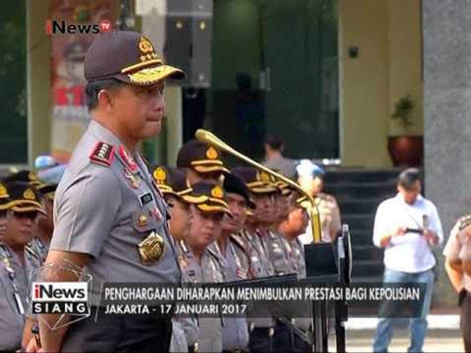 87 anggota Polri mendapatkan penghargaan atas pengungkapan kasus Pulomas - iNews Siang 19/01