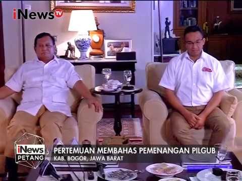 Anies & Sandi Datangi Kediaman Prabowo di Hambalang - iNews Petang 22/01