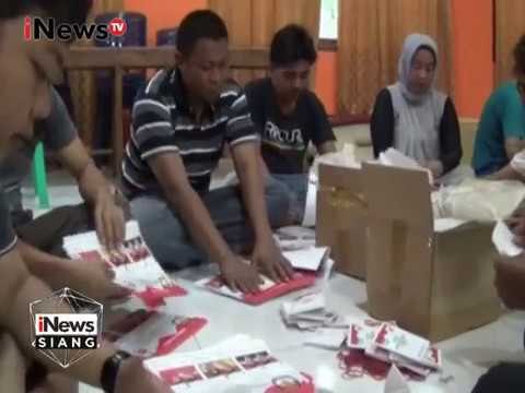KPUD Majene Lakukan Penyortiran Surat Suara yang Rusak & Mulai Melipat - iNews Siang 22/01