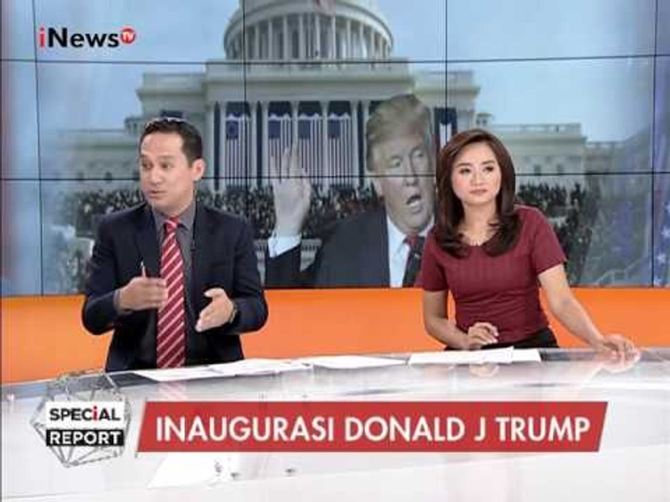 Tengku Resa Syah : Trump berdoa dan bertemu pemuka agama di gereja - Special Report 20/01