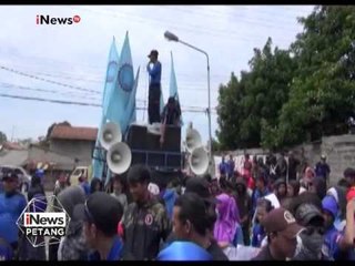 Download Video: Buruh demo memprotes PHK terhadap 88 rekannya - iNews Petang 23/01