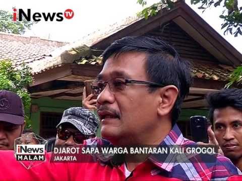 Djarot sapa warga bantaran kali grogol - iNews Malam 22/01